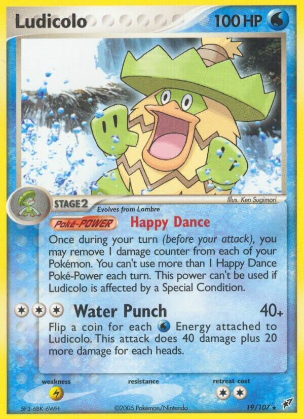 Ludicolo 019/108 — EX Deoxys (Italian Pokémon TCG card)