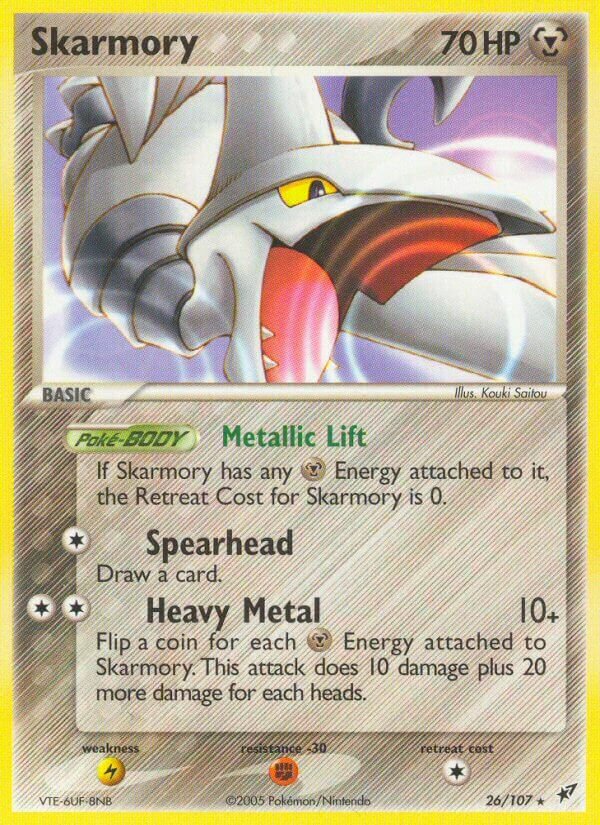 Skarmory 026/108 — EX Deoxys (Italian Pokémon TCG card)