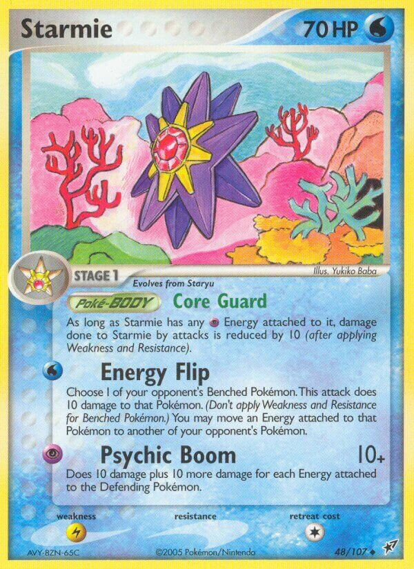 Starmie 048/108 — EX Deoxys (Italian Pokémon TCG card)