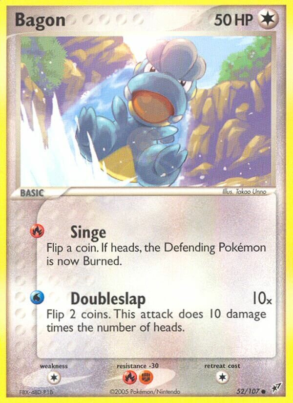Bagon 052/108 — EX Deoxys (Italian Pokémon TCG card)