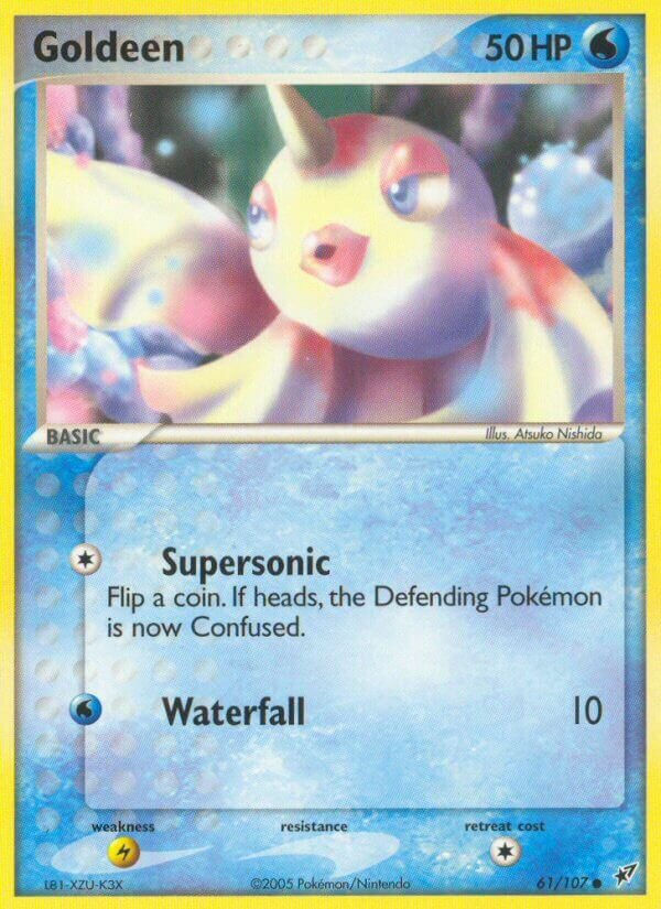 Goldeen 061/108 — EX Deoxys (Italian Pokémon TCG card)