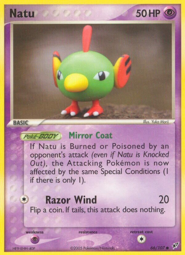 Natu 066/108 — EX Deoxys (Italian Pokémon TCG card)