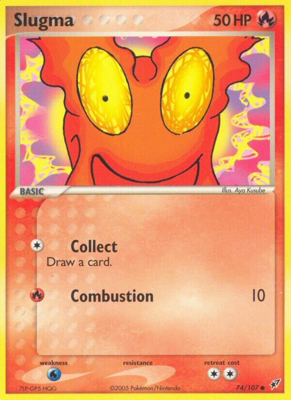 Slugma 074/108 — EX Deoxys (Italian Pokémon TCG card)
