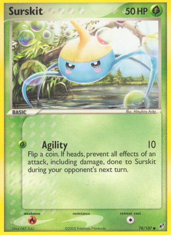 Surskit 078/108 — EX Deoxys (Italian Pokémon TCG card)
