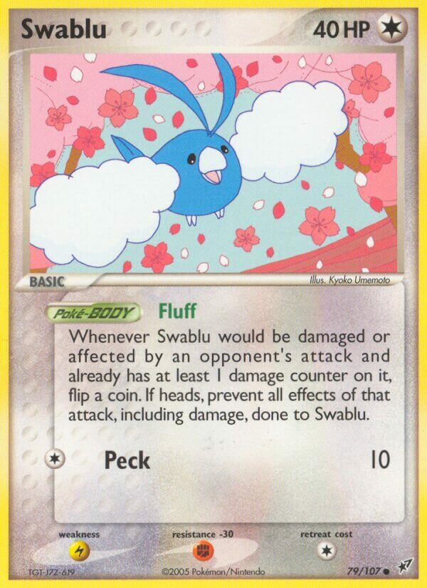Swablu 079/108 — EX Deoxys (Italian Pokémon TCG card)