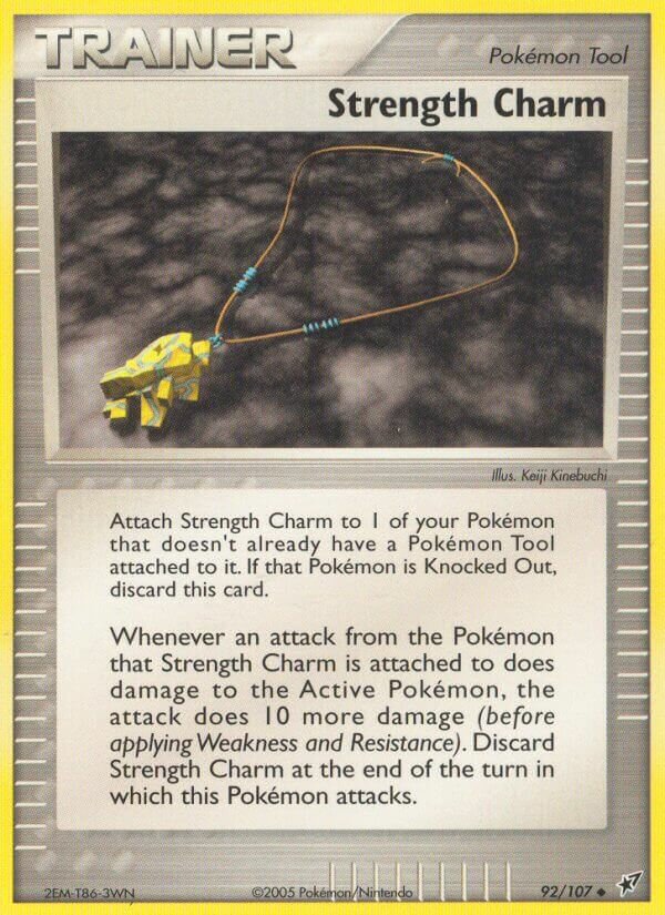 Strength Charm 092/108 — EX Deoxys (Italian Pokémon TCG card)