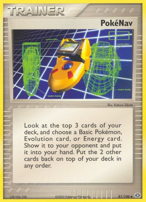 PokéNav 081/107 — EX Smeraldo (Italian Pokémon TCG card)