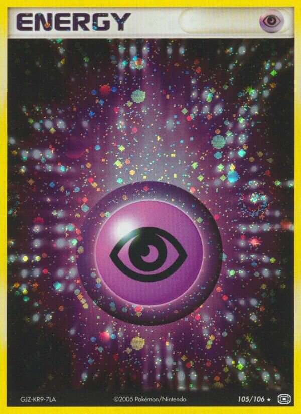 Psychic Energy 105/107 — EX Smeraldo (Italian Pokémon TCG card)