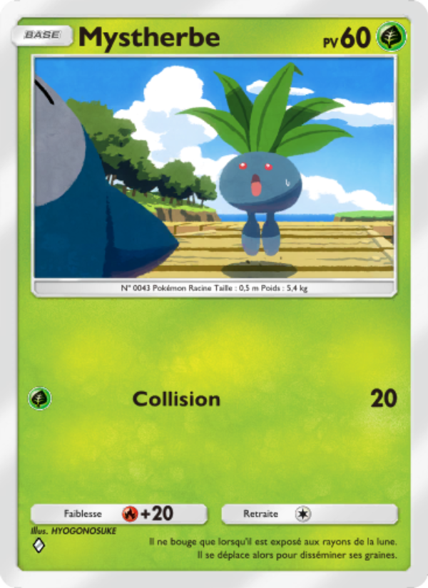Mystherbe 011 — Genetic Apex (French Pokémon TCG card)
