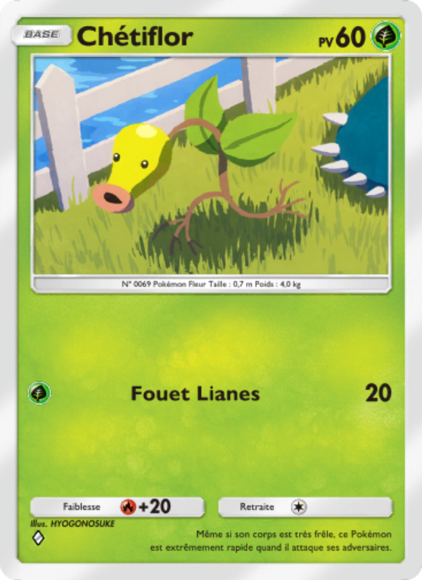 Chétiflor 018 — Genetic Apex (French Pokémon TCG card)