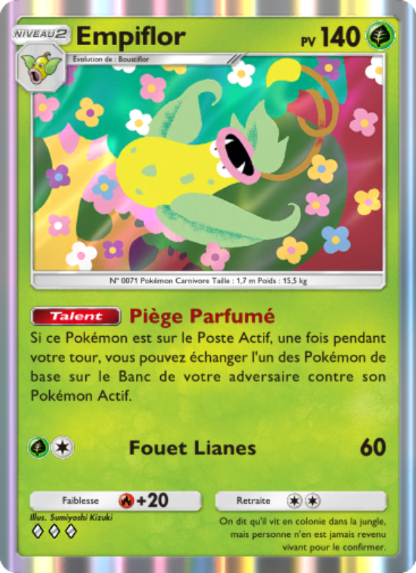 Empiflor 020 — Genetic Apex (French Pokémon TCG card)