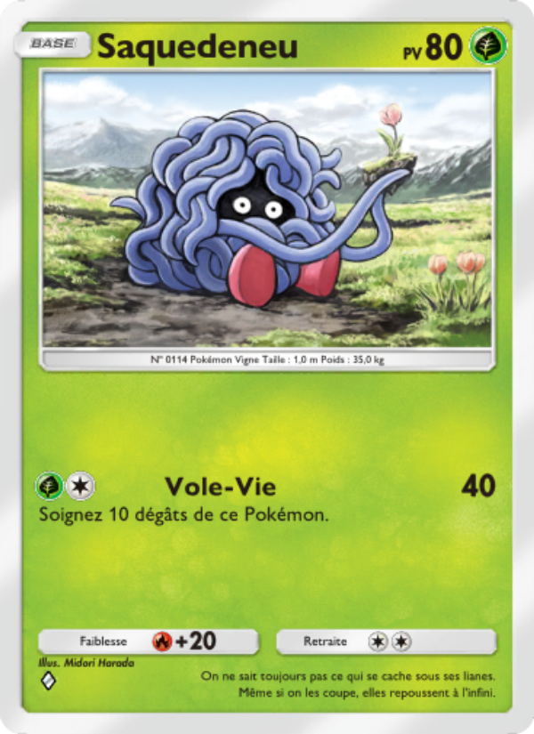 Saquedeneu 024 — Genetic Apex (French Pokémon TCG card)