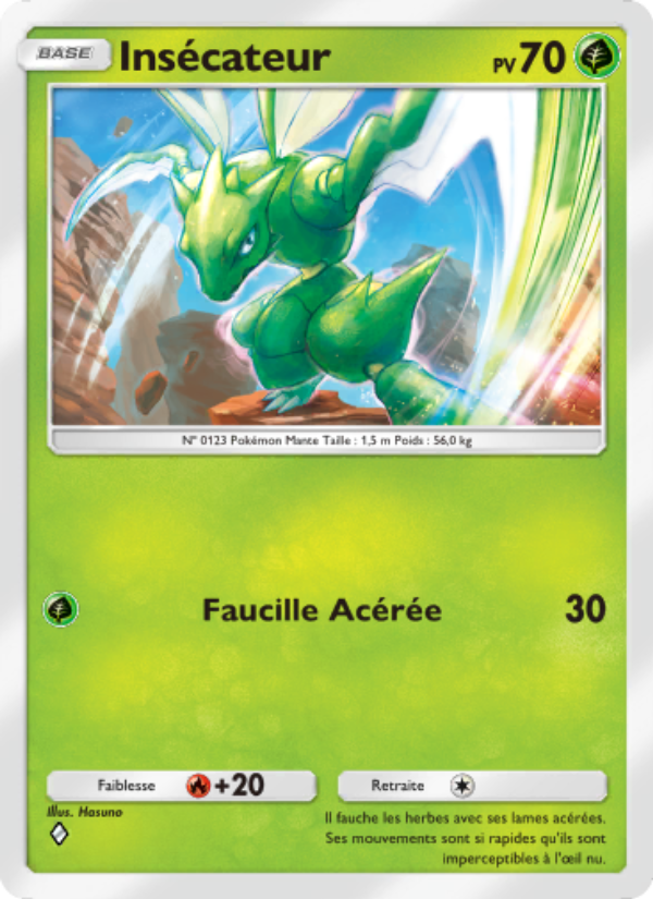 Insécateur 025 — Genetic Apex (French Pokémon TCG card)