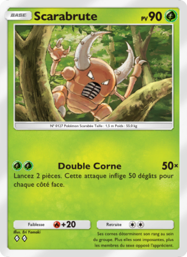 Scarabrute 026 — Genetic Apex (French Pokémon TCG card)