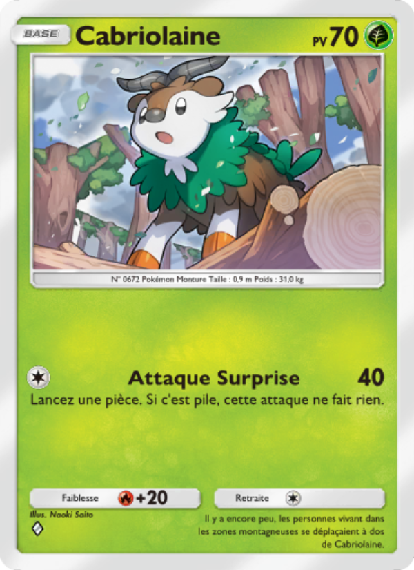 Cabriolaine 031 — Genetic Apex (French Pokémon TCG card)