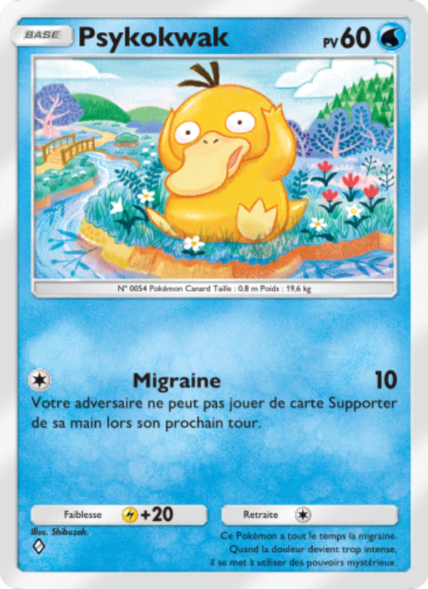 Psykokwak 057 — Genetic Apex (French Pokémon TCG card)