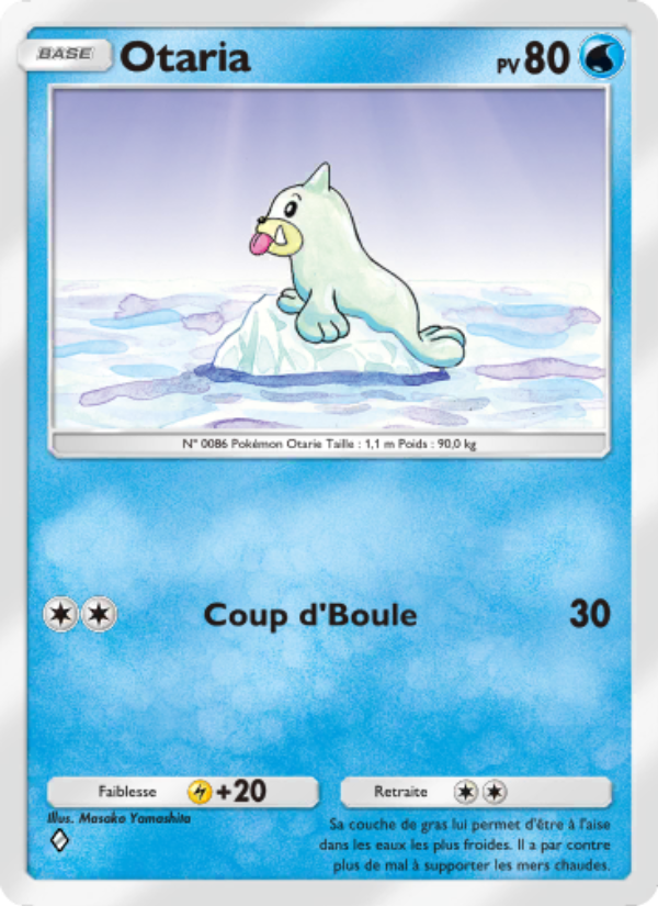 Otaria 064 — Genetic Apex (French Pokémon TCG card)