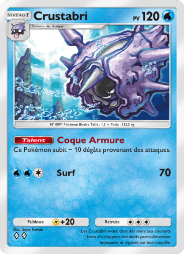 Crustabri 067 — Genetic Apex (French Pokémon TCG card)
