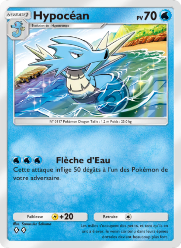 Hypocéan 071 — Genetic Apex (French Pokémon TCG card)