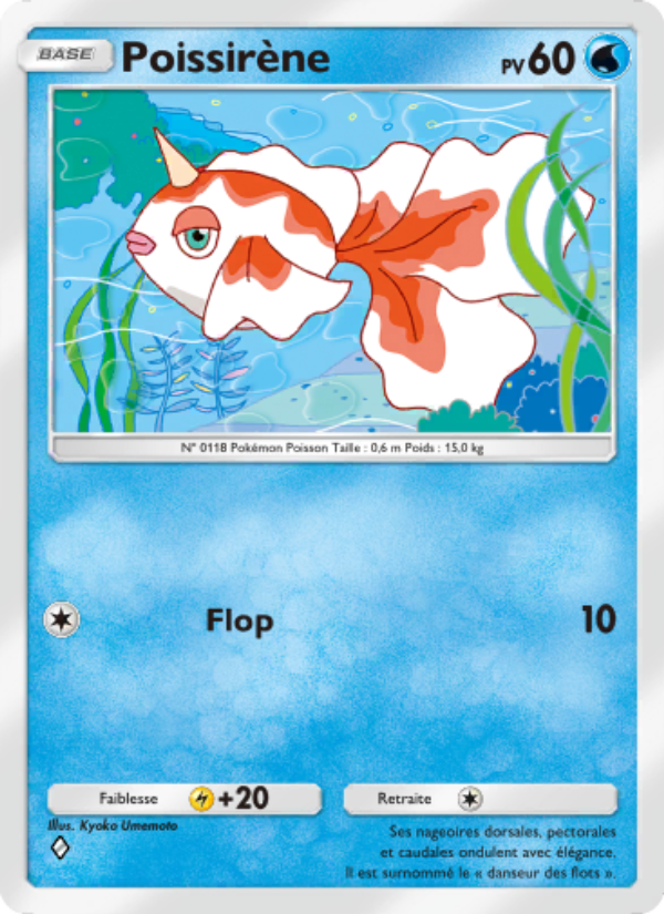 Poissirène 072 — Genetic Apex (French Pokémon TCG card)