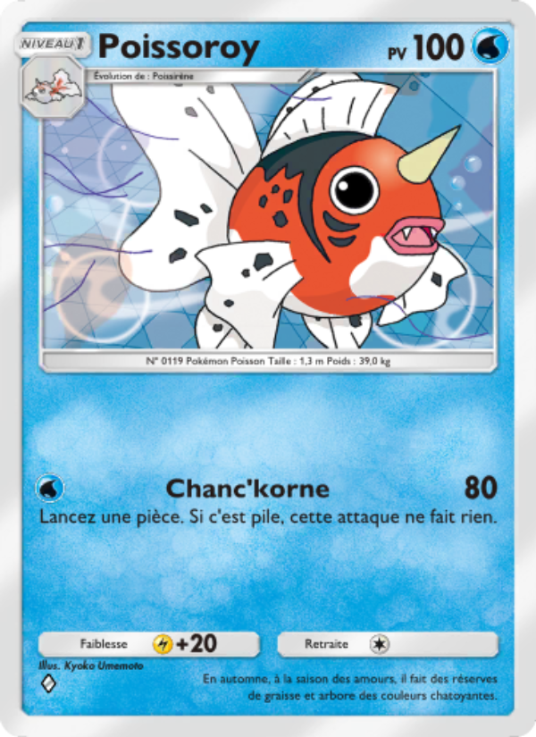 Poissoroy 073 — Genetic Apex (French Pokémon TCG card)