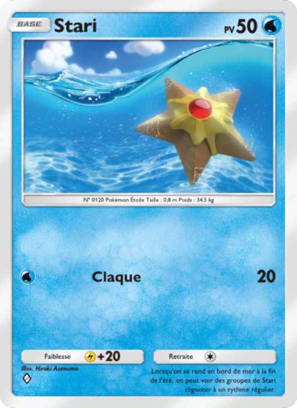 Stari 074 — Genetic Apex (French Pokémon TCG card)