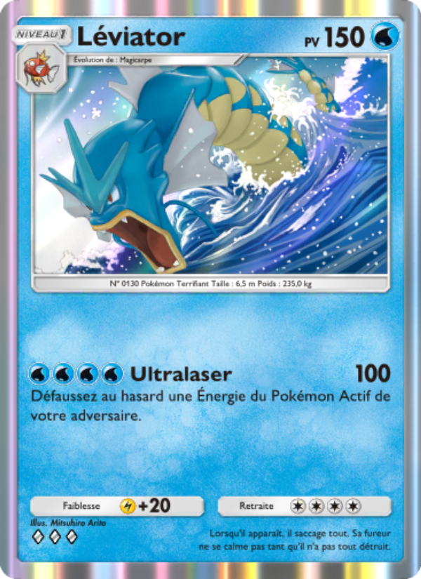 Léviator 078 — Genetic Apex (French Pokémon TCG card)