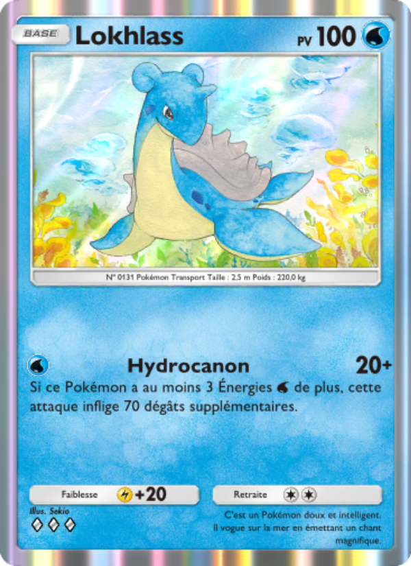 Lokhlass 079 — Genetic Apex (French Pokémon TCG card)