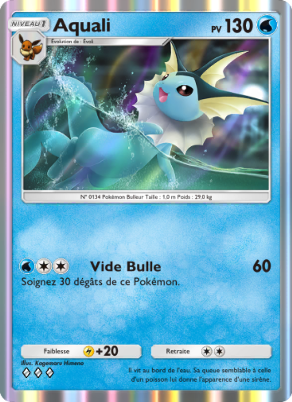 Aquali 080 — Genetic Apex (French Pokémon TCG card)