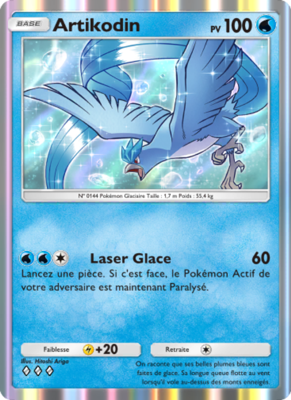 Artikodin 083 — Genetic Apex (French Pokémon TCG card)
