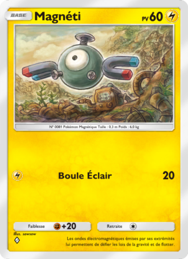 Magnéti 097 — Genetic Apex (French Pokémon TCG card)
