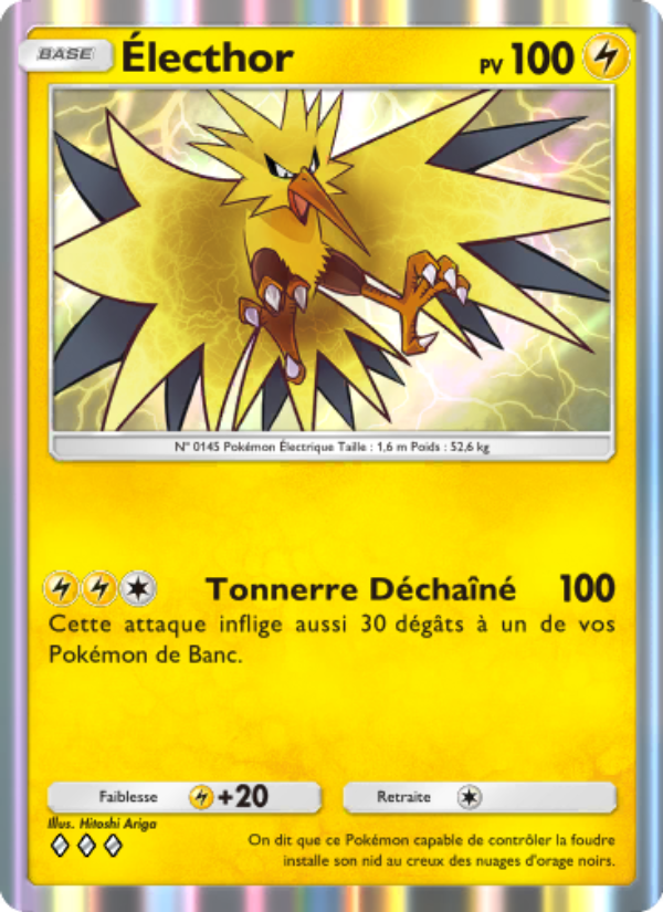 Électhor 103 — Genetic Apex (French Pokémon TCG card)