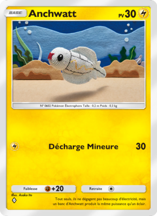 Anchwatt 107 — Genetic Apex (French Pokémon TCG card)