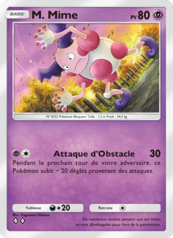 M. Mime 126 — Genetic Apex (French Pokémon TCG card)