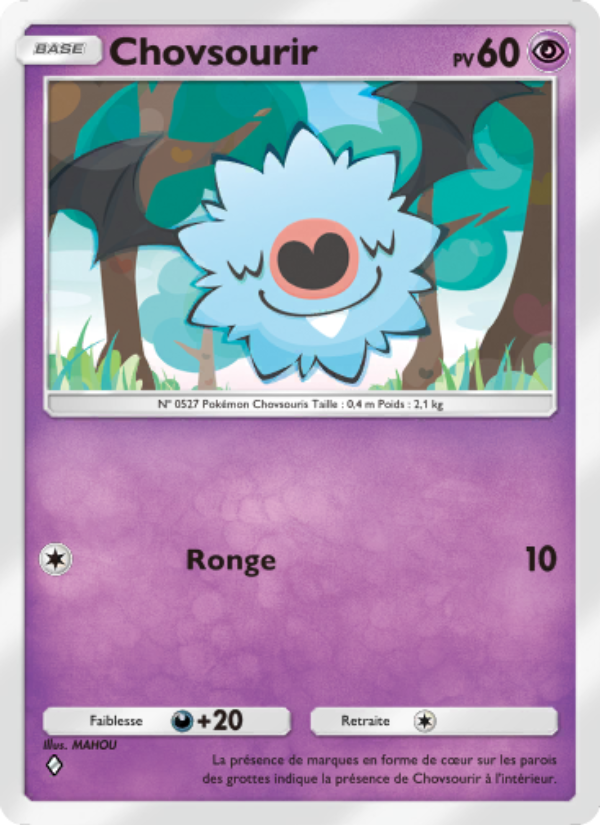 Chovsourir 133 — Genetic Apex (French Pokémon TCG card)