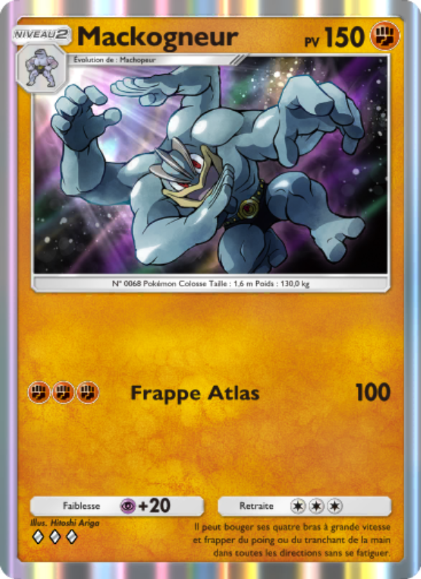Mackogneur 145 — Genetic Apex (French Pokémon TCG card)