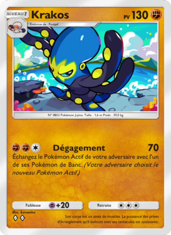 Krakos 163 — Genetic Apex (French Pokémon TCG card)