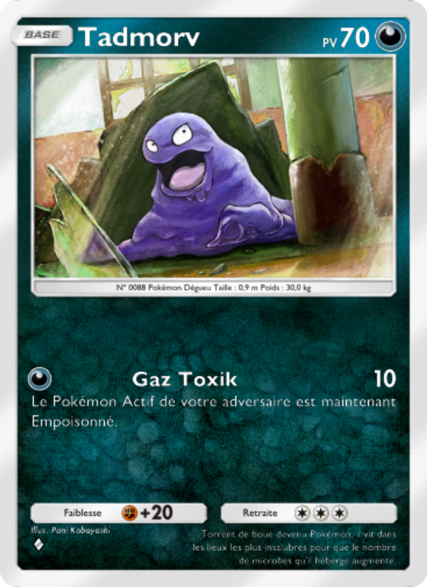 Tadmorv 174 — Genetic Apex (French Pokémon TCG card)