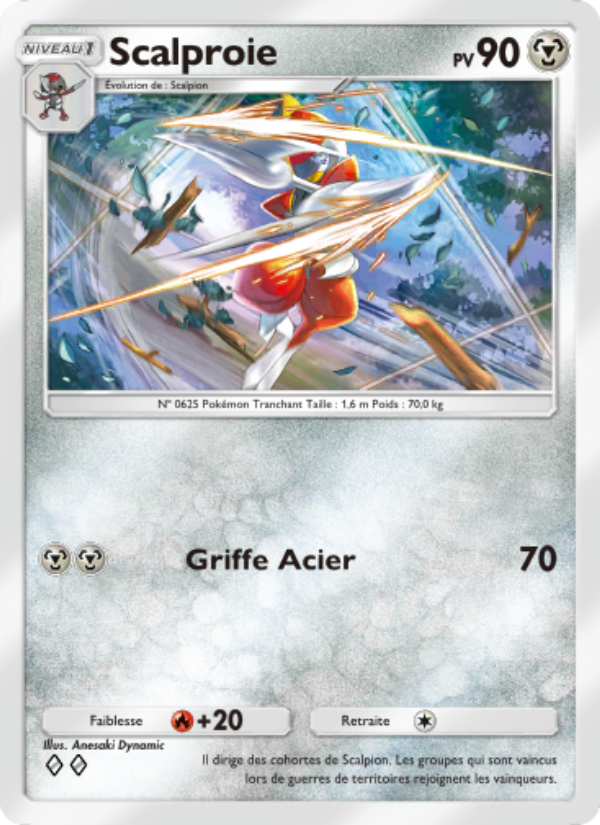 Scalproie 180 — Genetic Apex (French Pokémon TCG card)