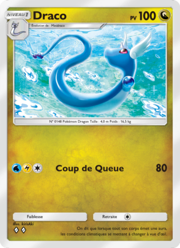 Draco 184 — Genetic Apex (French Pokémon TCG card)