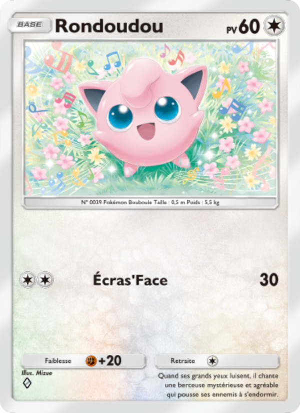 Rondoudou 193 — Genetic Apex (French Pokémon TCG card)