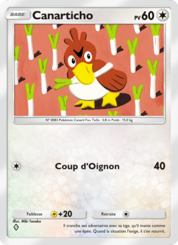 Canarticho 198 — Genetic Apex (French Pokémon TCG card)