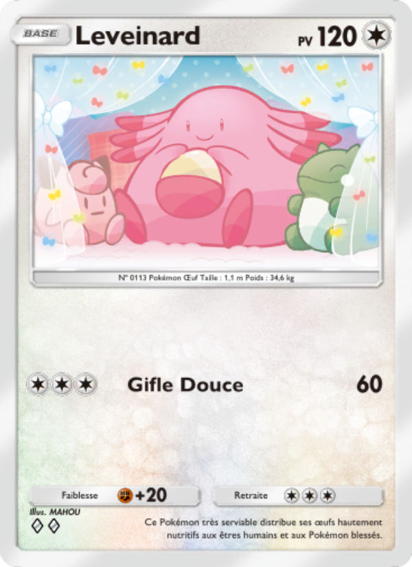 Leveinard 202 — Genetic Apex (French Pokémon TCG card)