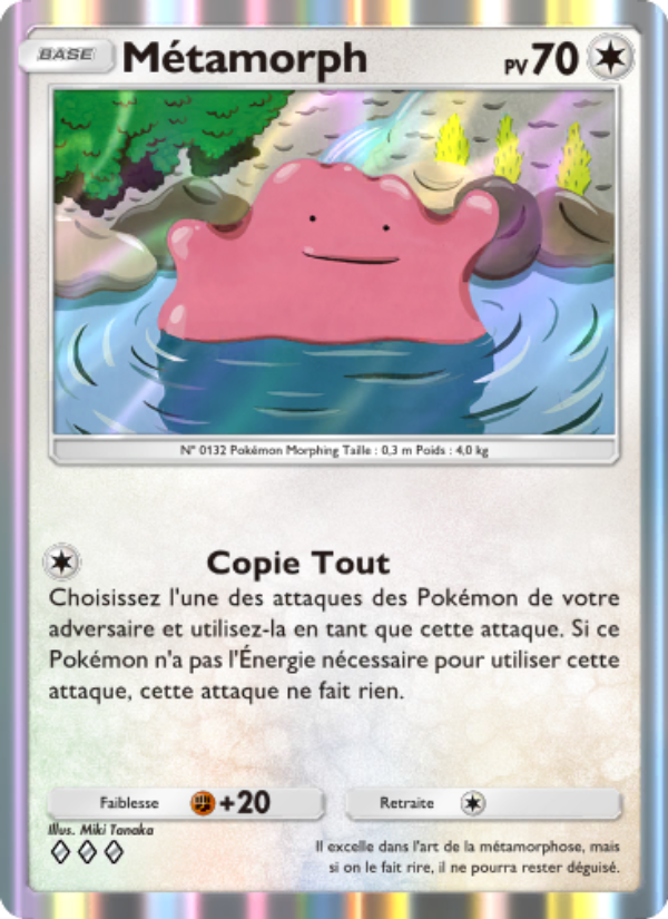 Métamorph 205 — Genetic Apex (French Pokémon TCG card)