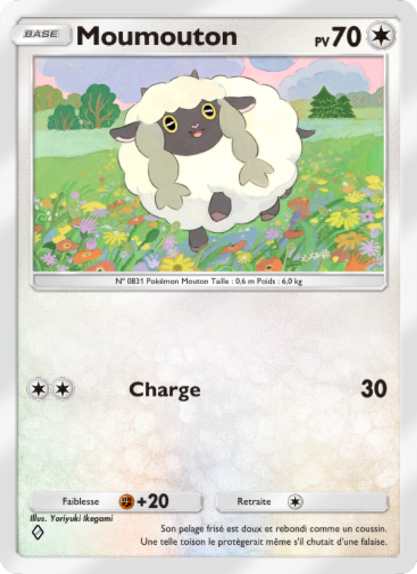 Moumouton 214 — Genetic Apex (French Pokémon TCG card)