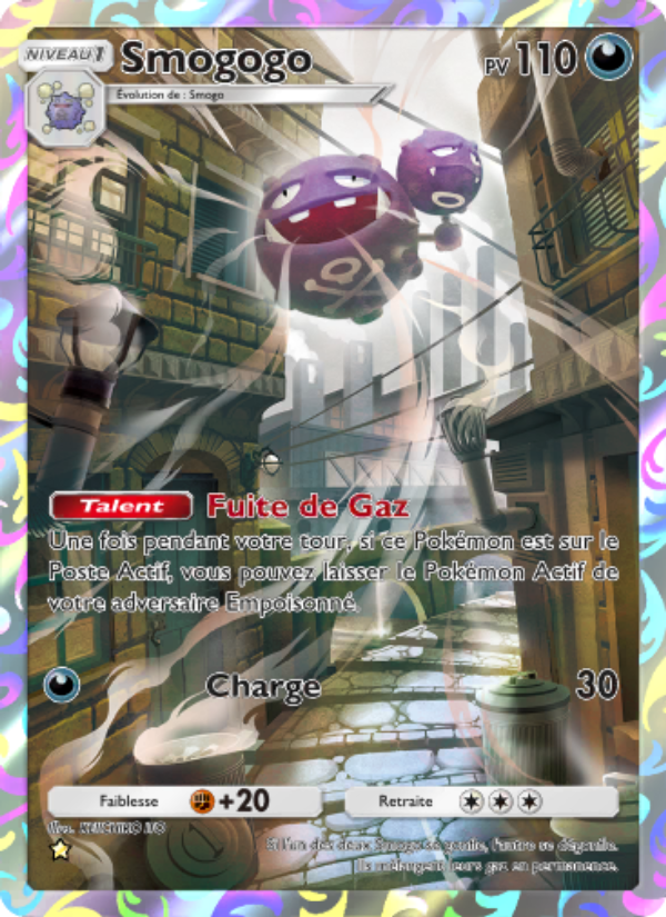 Smogogo 243 — Genetic Apex (French Pokémon TCG card)