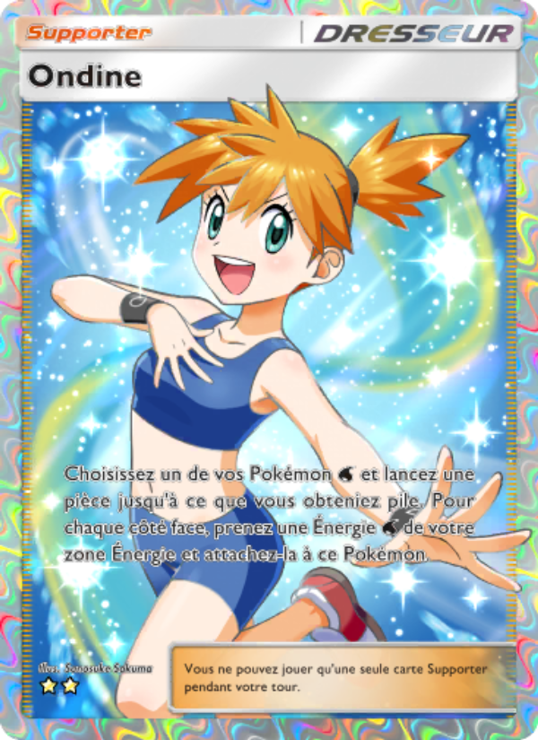 Ondine 267 — Genetic Apex (French Pokémon TCG card)