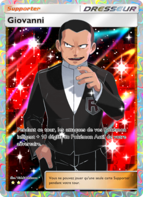Giovanni 270 — Genetic Apex (French Pokémon TCG card)
