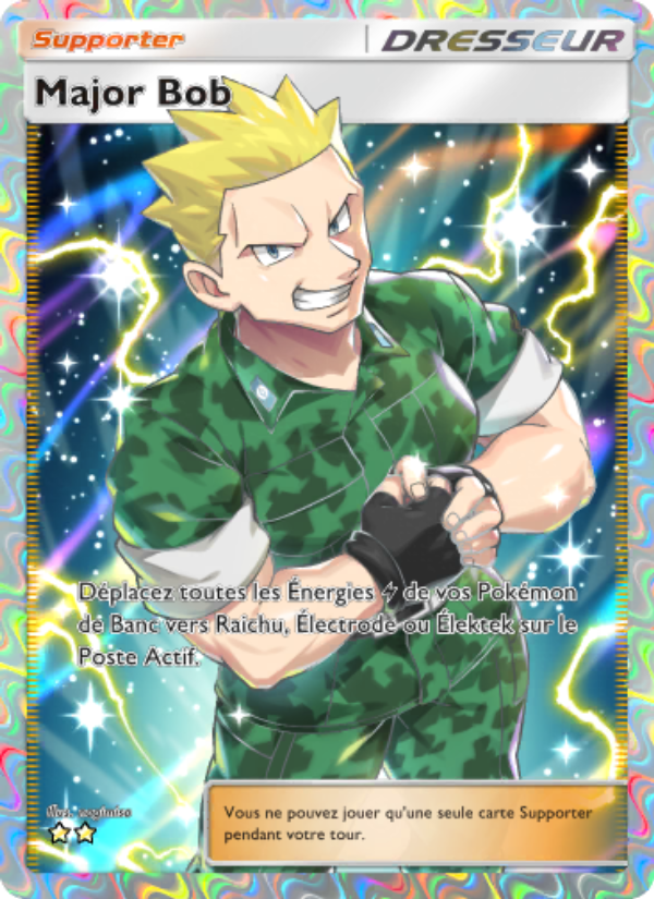 Major Bob 273 — Genetic Apex (French Pokémon TCG card)