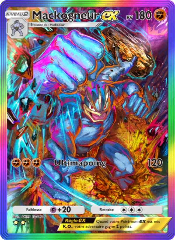 Mackogneur-ex 278 — Genetic Apex (French Pokémon TCG card)